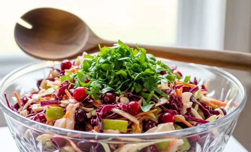 Cranberry Apple Coleslaw Recipe: A Refreshing Twist on a Classic Side Dish