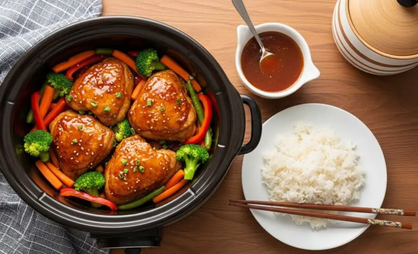Slow Cooker Honey Garlic Chicken & Veggies Recipe – A One-Pot Wonder