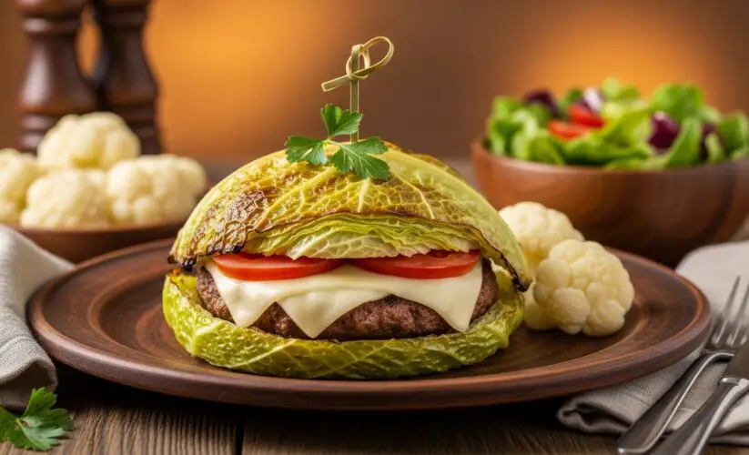 Oven Baked Cabbage Burgers – Delicious Low Carb Recipe