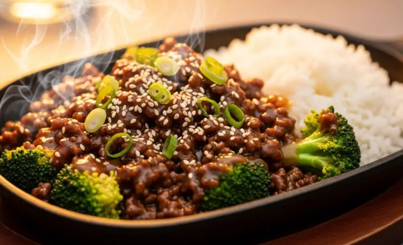Honey Garlic Ground Beef & Broccoli Recipe – A Sweet & Savory Delight