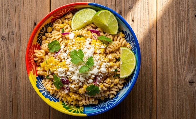Mexican Street Corn Pasta Salad Recipe: A Flavor Fiesta in Every Bite